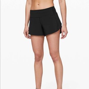 *NEW w/ Tag* Lululemon Speed Up Short*Long Black